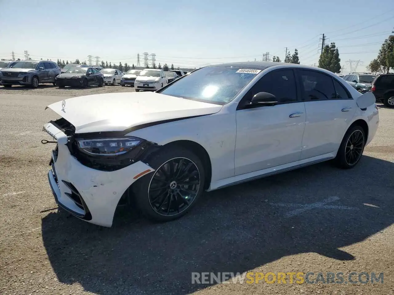1 Photograph of a damaged car W1K6G6KB3RA294742 MERCEDES-BENZ S S580E 4M 2024