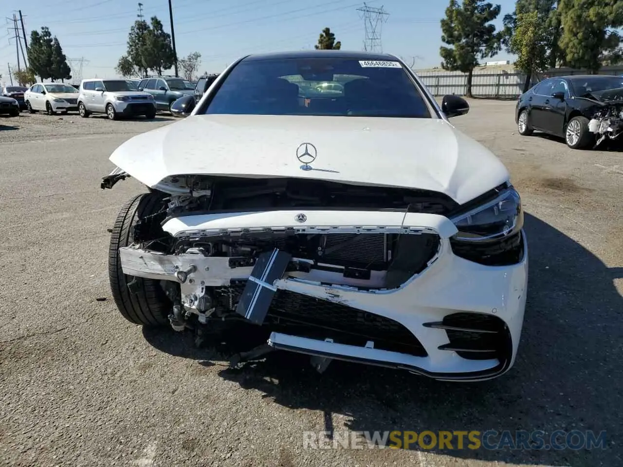 5 Photograph of a damaged car W1K6G6KB3RA294742 MERCEDES-BENZ S S580E 4M 2024
