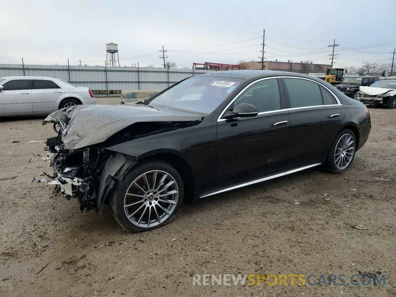 1 Photograph of a damaged car W1K6G6KB8RA276723 MERCEDES-BENZ S S580E 4M 2024