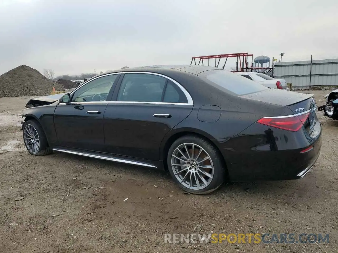 2 Photograph of a damaged car W1K6G6KB8RA276723 MERCEDES-BENZ S S580E 4M 2024