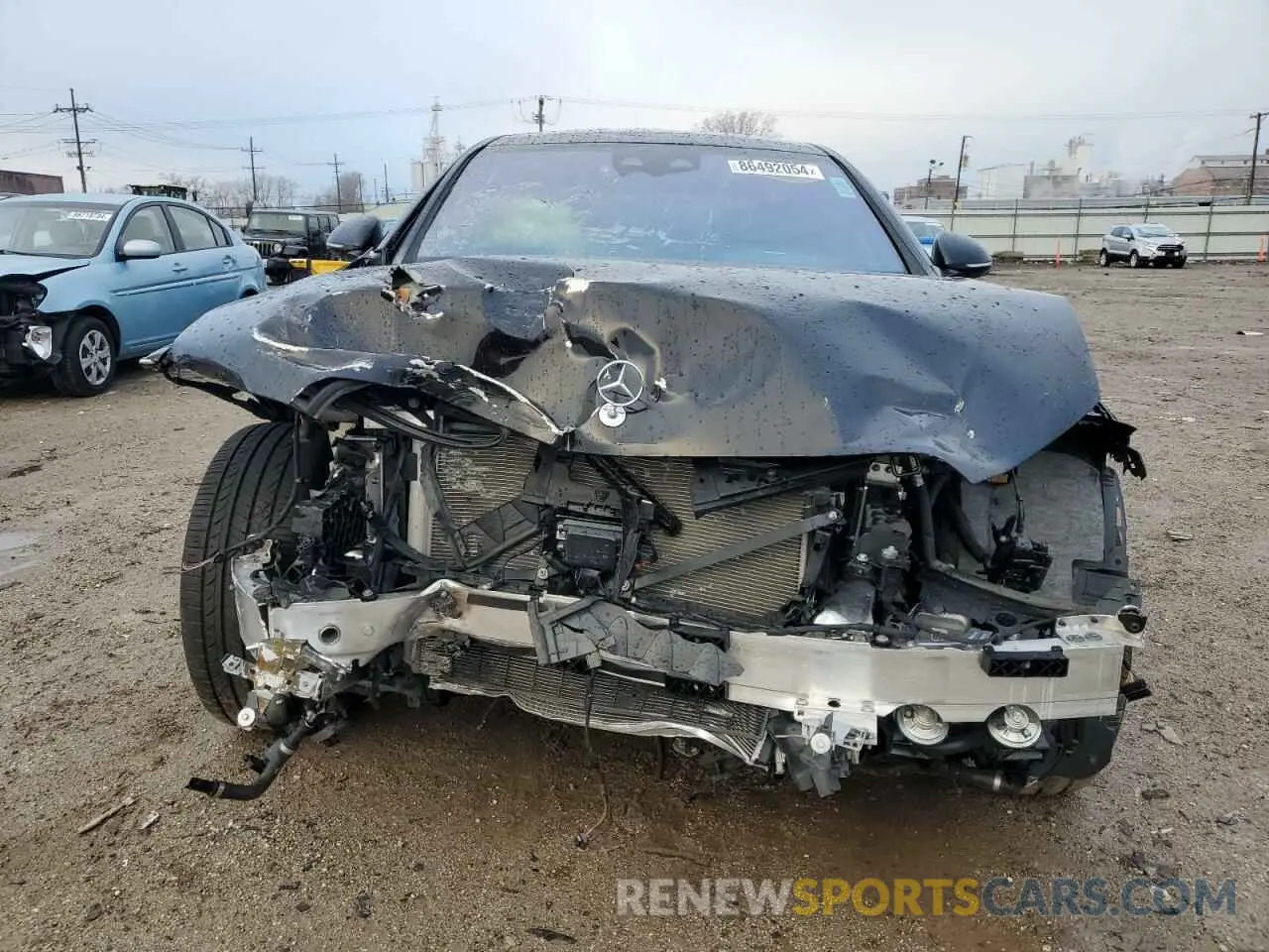 5 Photograph of a damaged car W1K6G6KB8RA276723 MERCEDES-BENZ S S580E 4M 2024