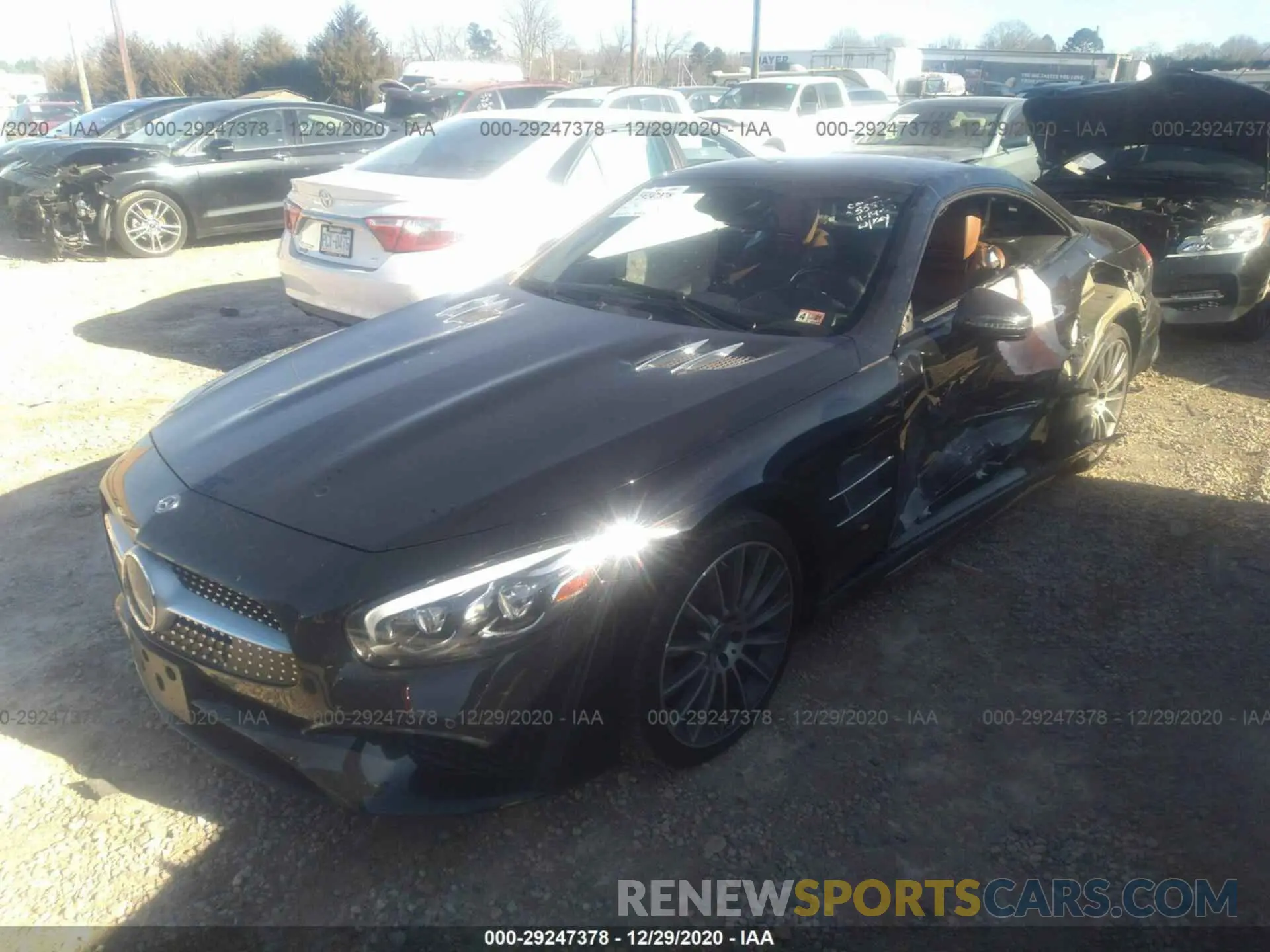 2 Photograph of a damaged car WDDJK7DA1KF055895 MERCEDES-BENZ SL 2019
