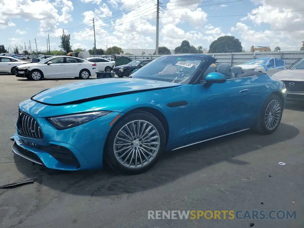 1 Photograph of a damaged car W1KVK5AB7PF017467 MERCEDES-BENZ SL 43 AMG 2023