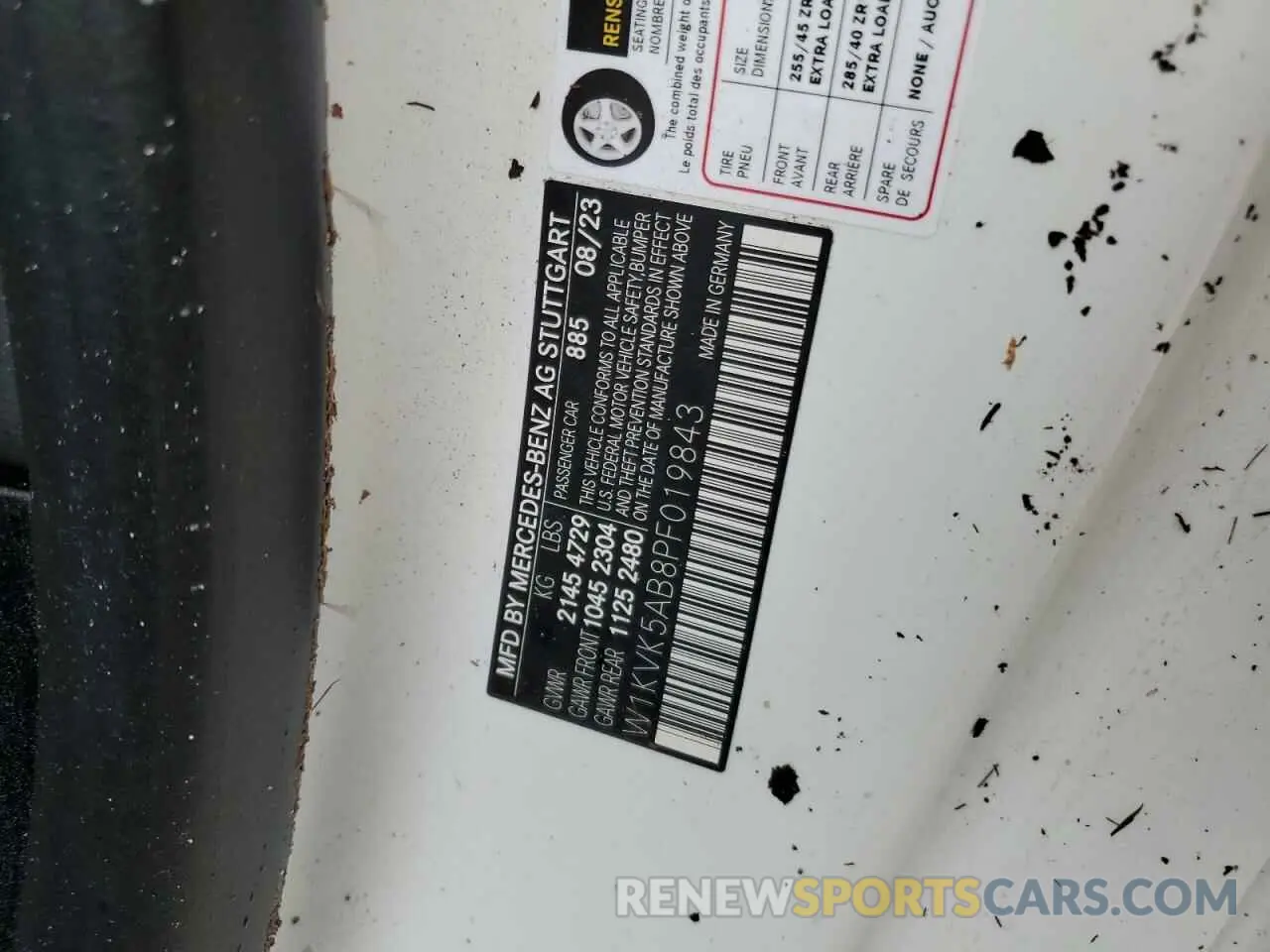 14 Photograph of a damaged car W1KVK5AB8PF019843 MERCEDES-BENZ SL 43 AMG 2023