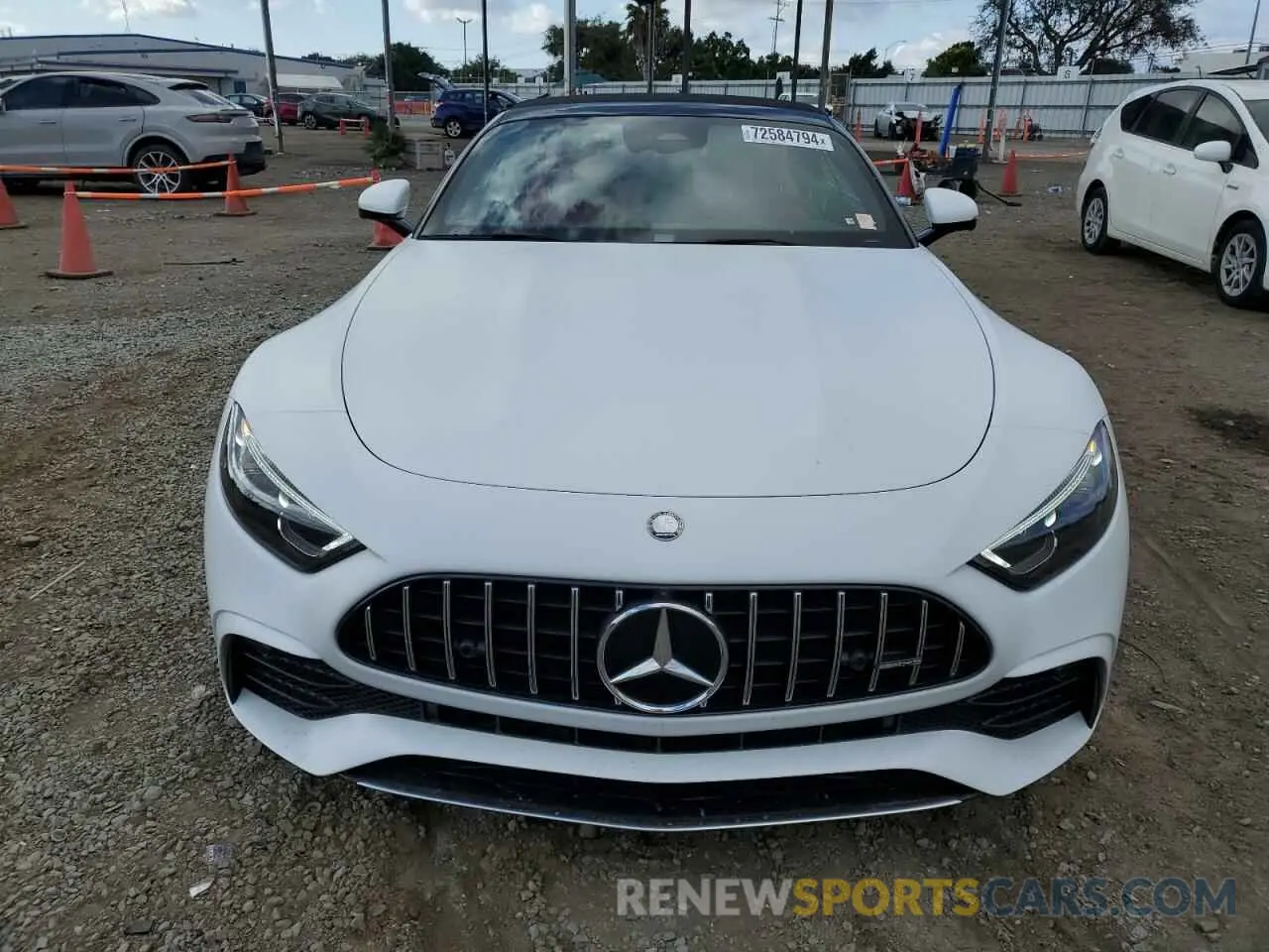 5 Photograph of a damaged car W1KVK5AB5RF021519 MERCEDES-BENZ SL 43 AMG 2024