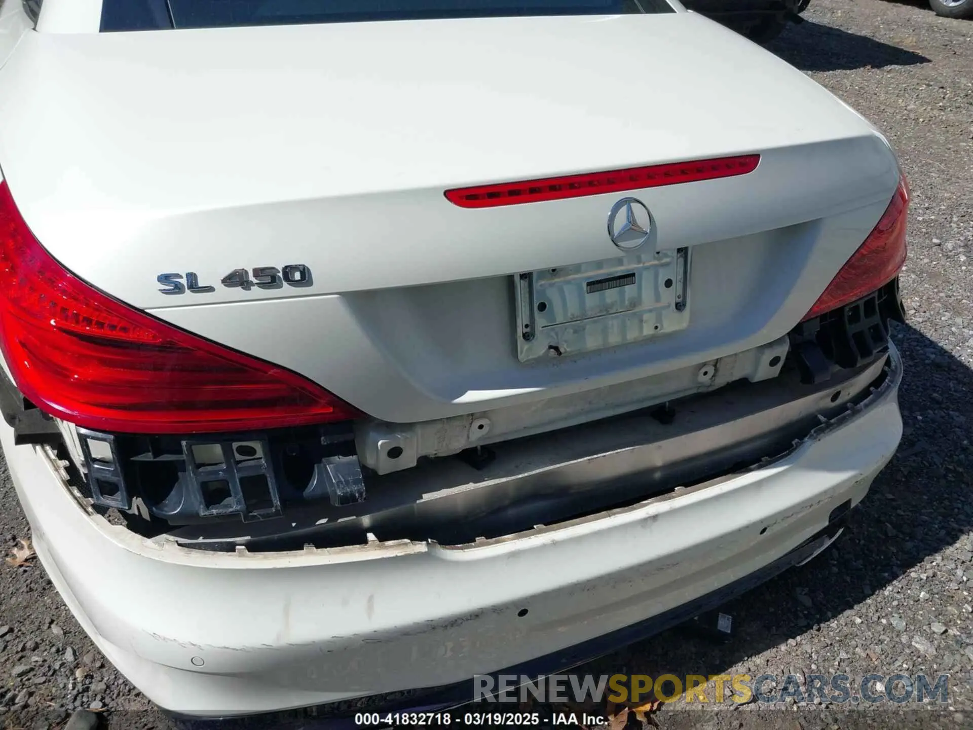 6 Photograph of a damaged car WDDJK6GA8KF056192 MERCEDES-BENZ SL 450 2019