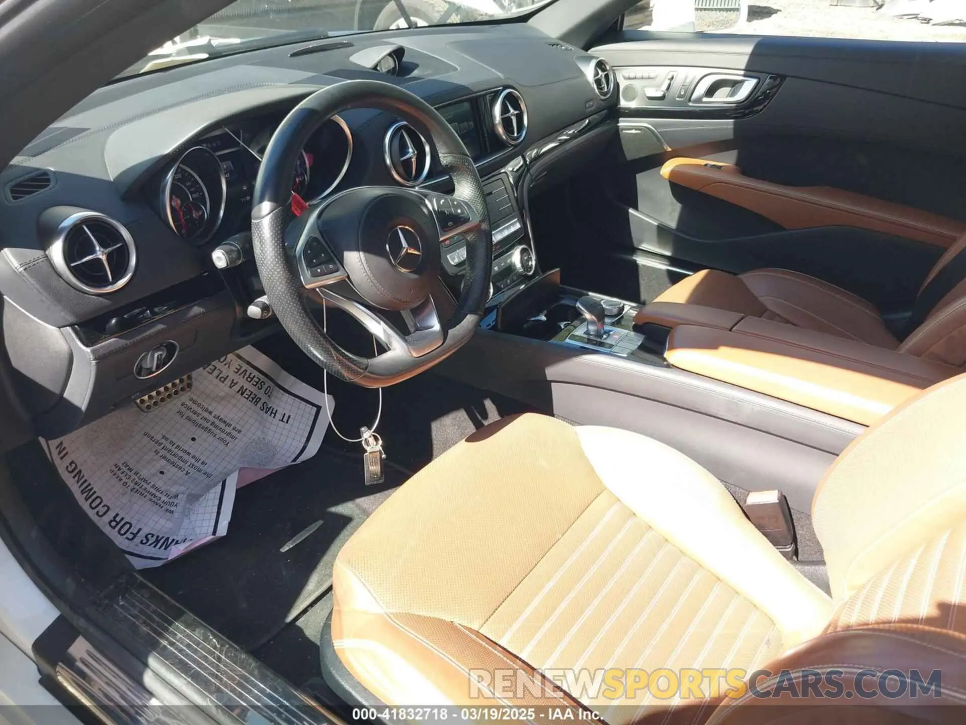 8 Photograph of a damaged car WDDJK6GA8KF056192 MERCEDES-BENZ SL 450 2019
