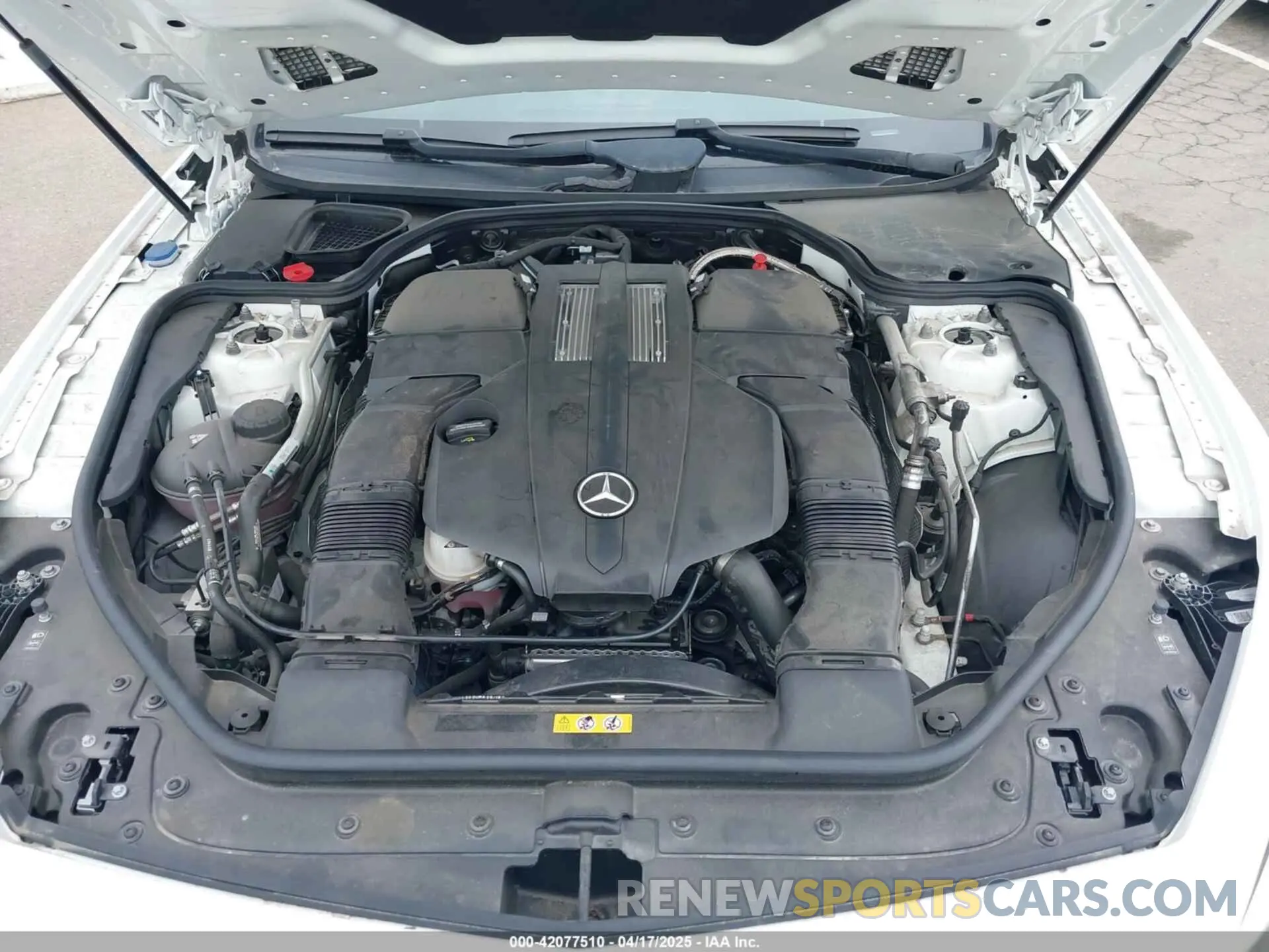 10 Photograph of a damaged car WDDJK6GAXKF055657 MERCEDES-BENZ SL 450 2019