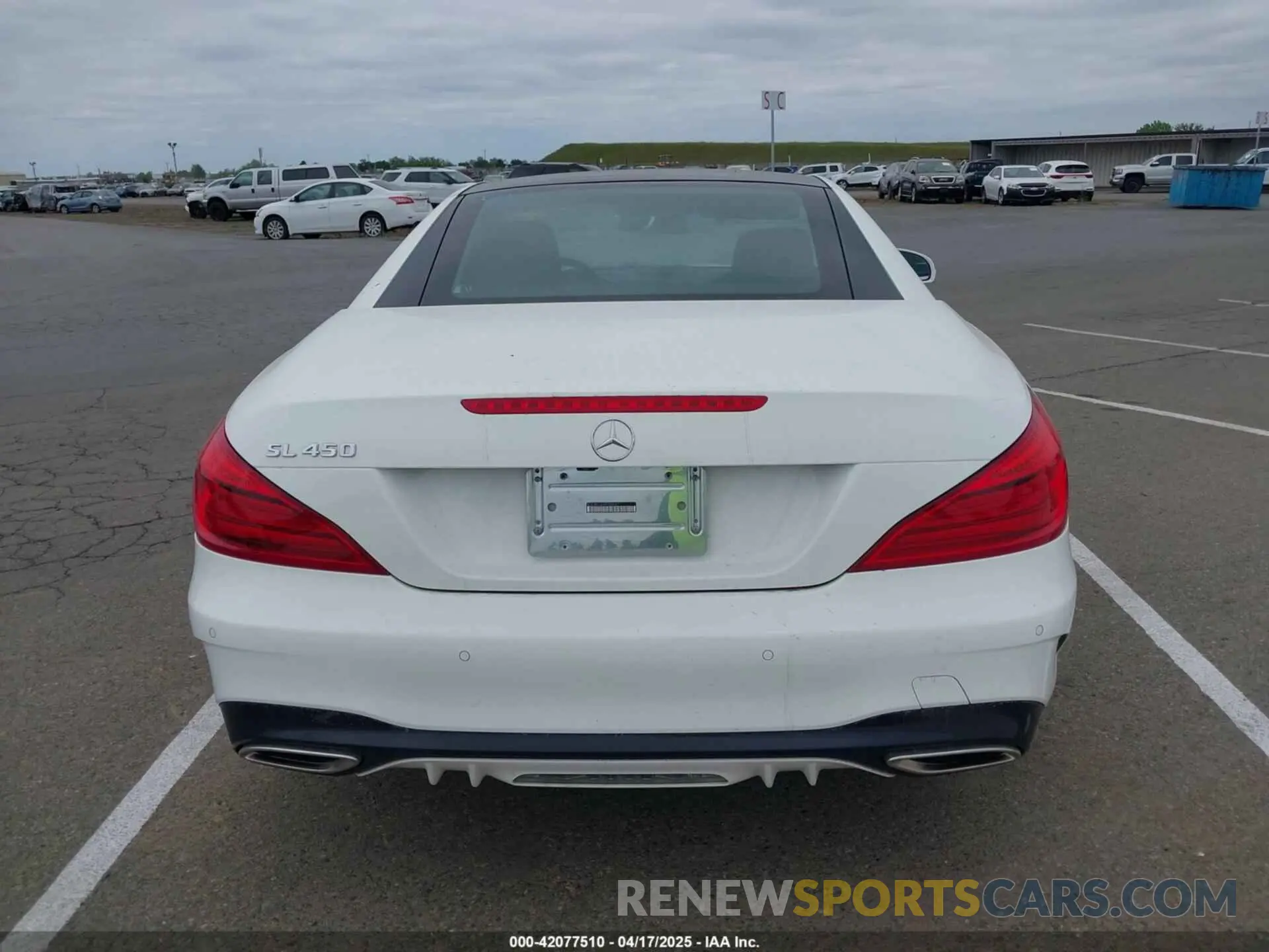 16 Photograph of a damaged car WDDJK6GAXKF055657 MERCEDES-BENZ SL 450 2019