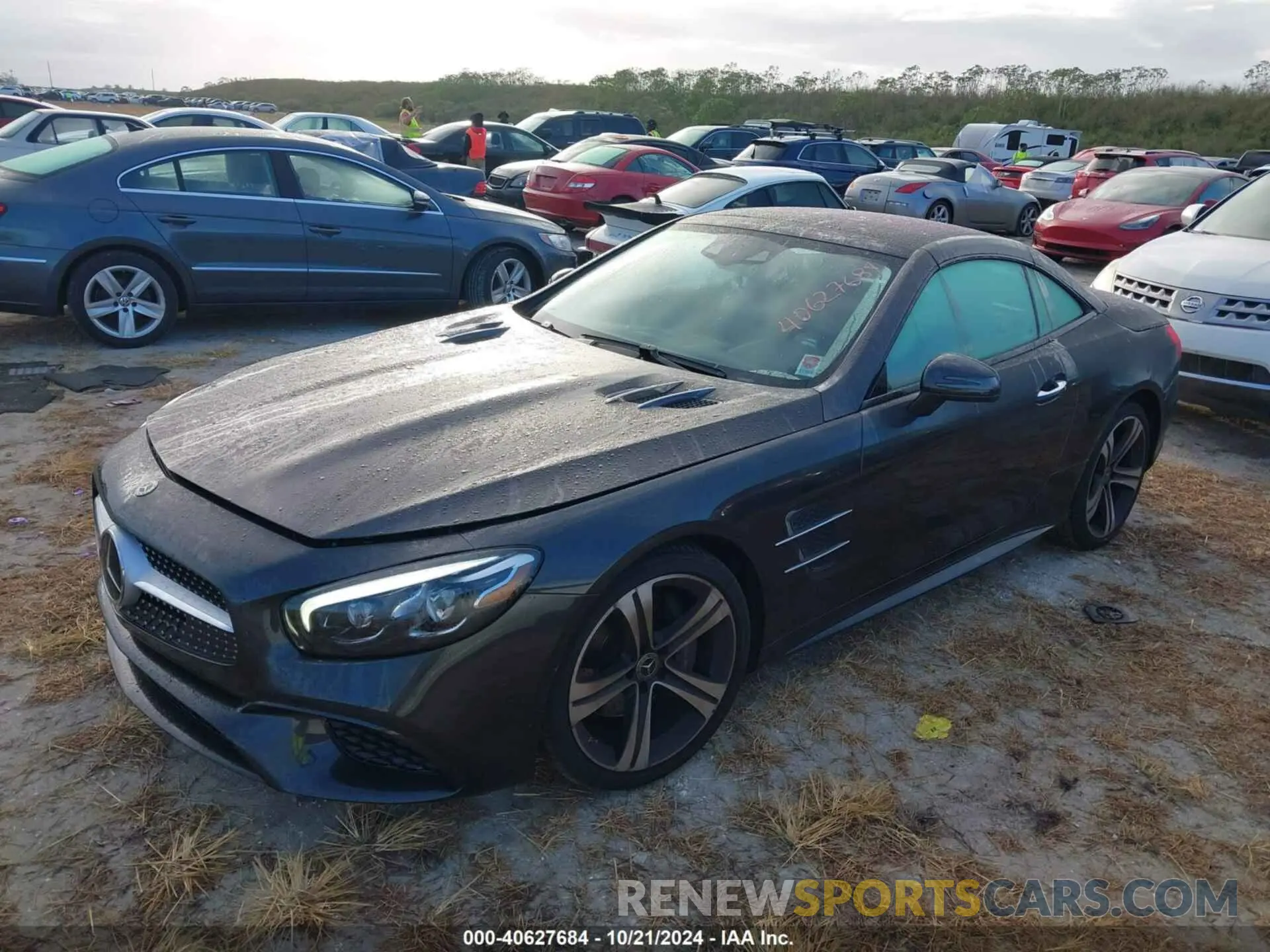 2 Photograph of a damaged car W1KJK6GA4LF061875 MERCEDES-BENZ SL 450 2020