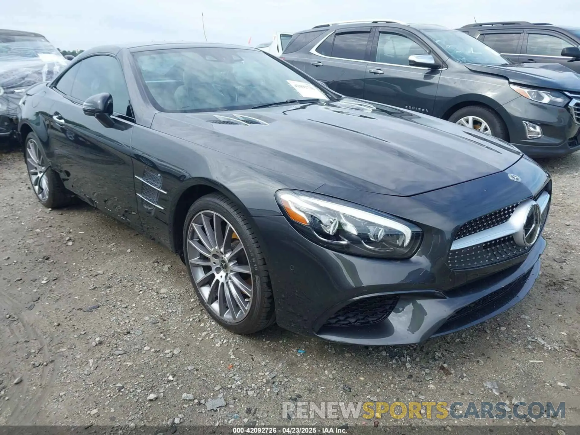 1 Photograph of a damaged car WDDJK7DA5LF058607 MERCEDES-BENZ SL 550 2020