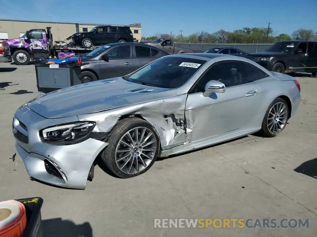 1 Photograph of a damaged car WDDJK6GA1KF055546 MERCEDES-BENZ SL-CLASS 2019