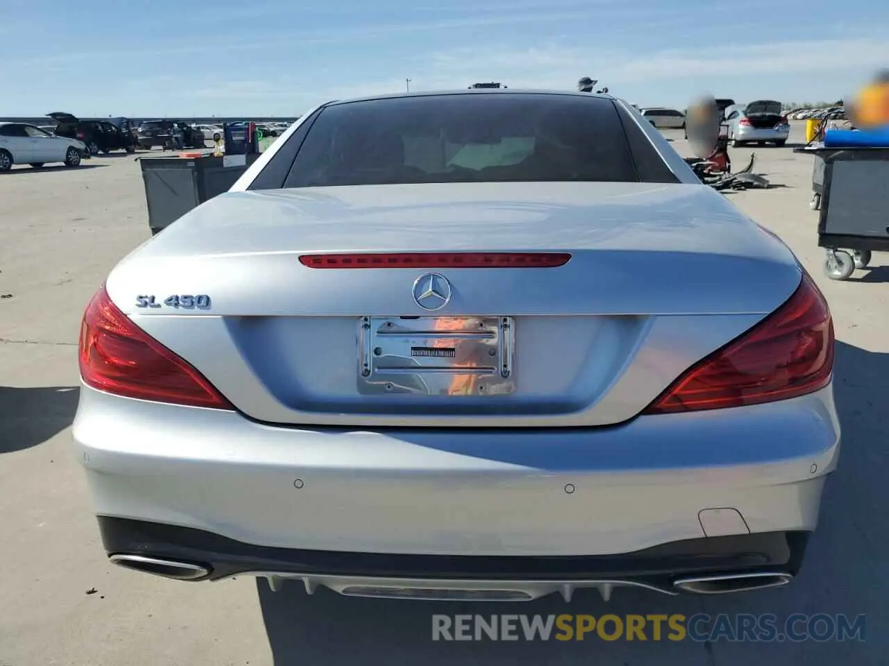 6 Photograph of a damaged car WDDJK6GA1KF055546 MERCEDES-BENZ SL-CLASS 2019