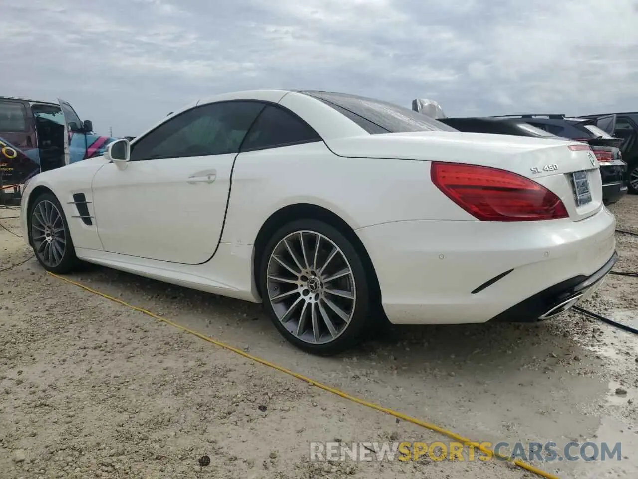 2 Photograph of a damaged car WDDJK6GAXKF054850 MERCEDES-BENZ SL-CLASS 2019