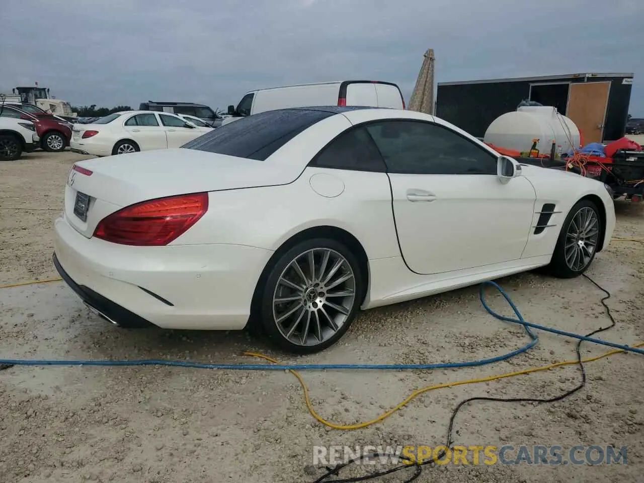 3 Photograph of a damaged car WDDJK6GAXKF054850 MERCEDES-BENZ SL-CLASS 2019