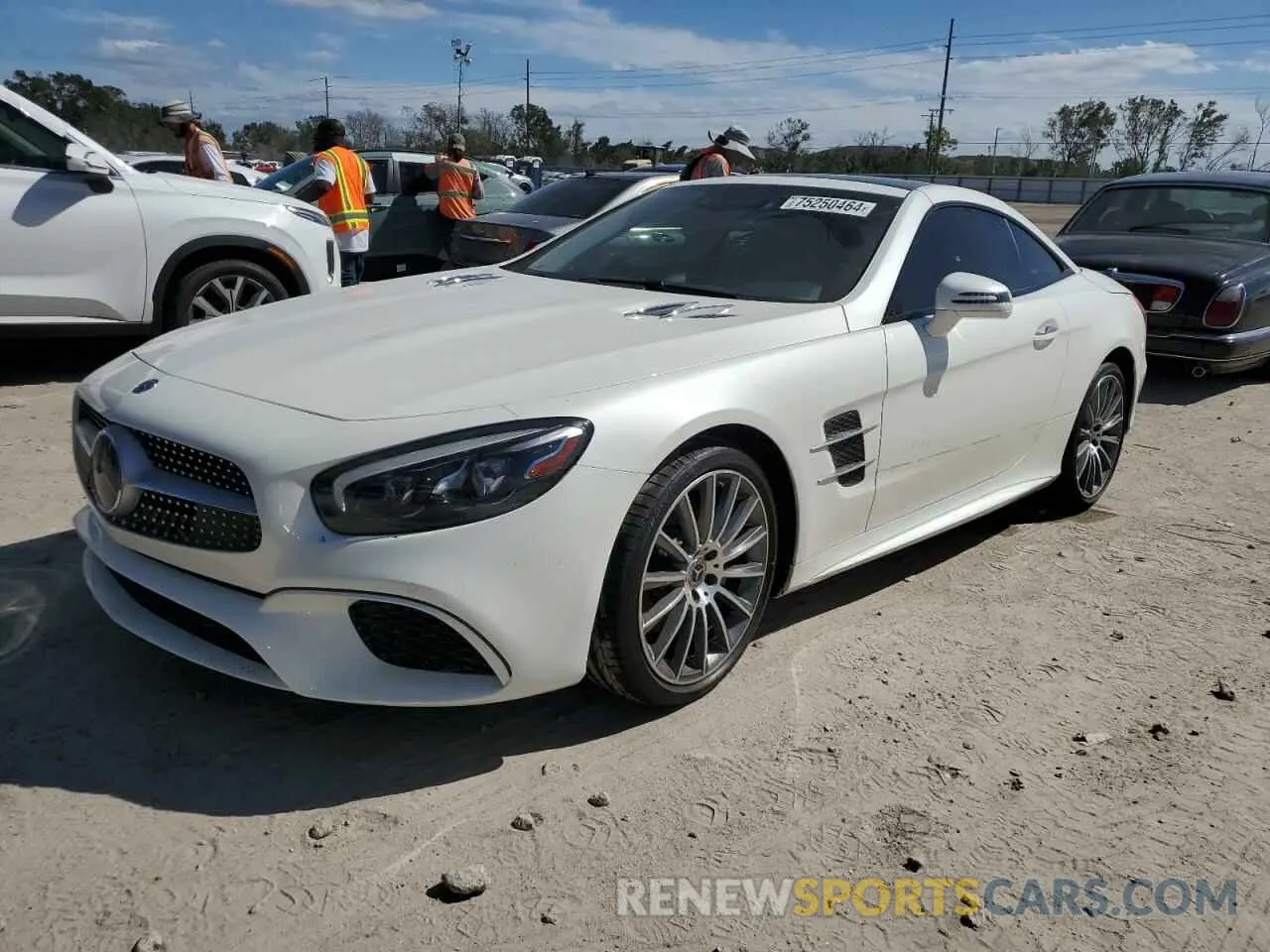 1 Photograph of a damaged car WDDJK7DA2KF054416 MERCEDES-BENZ SL-CLASS 2019