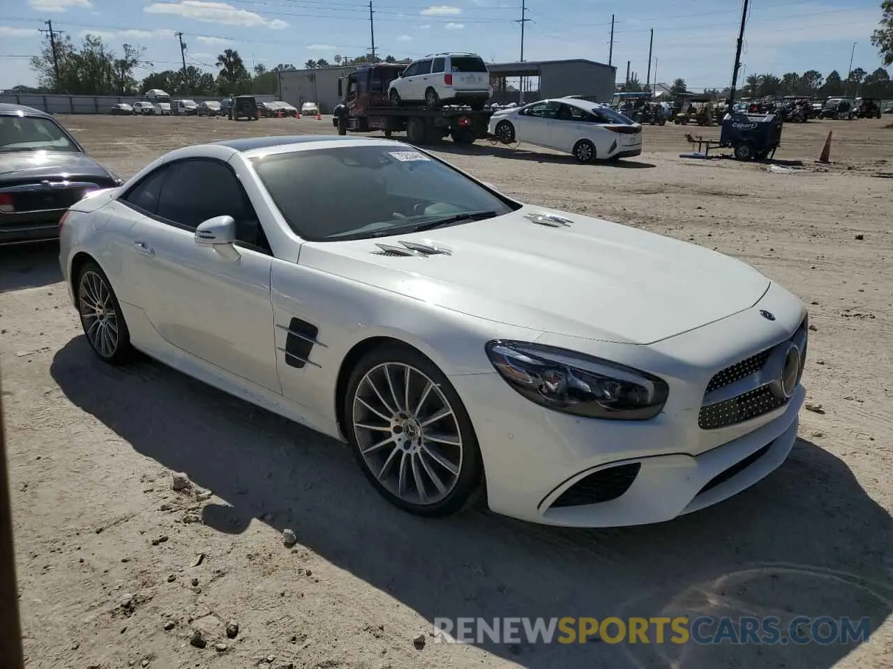 4 Photograph of a damaged car WDDJK7DA2KF054416 MERCEDES-BENZ SL-CLASS 2019