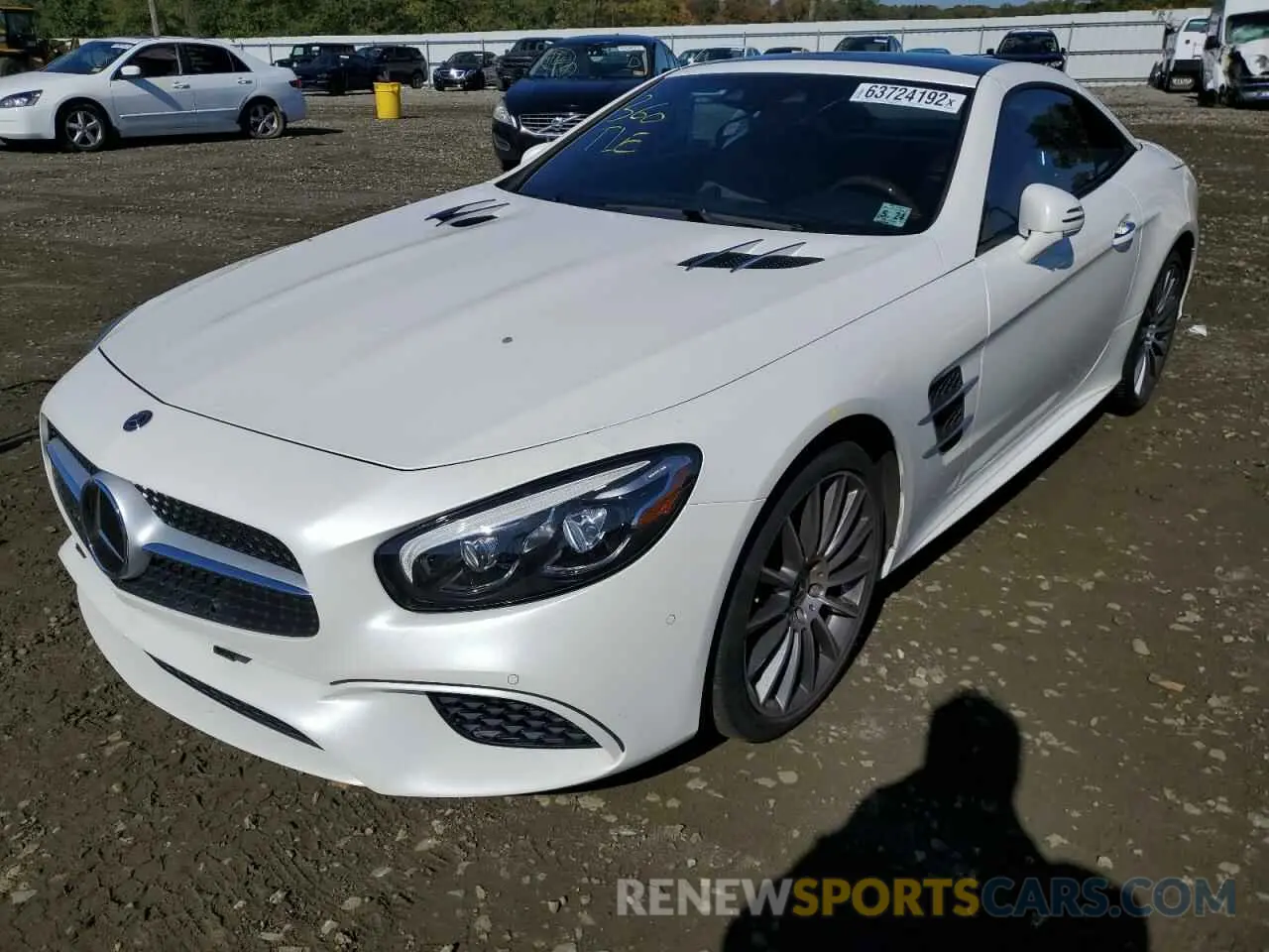 2 Photograph of a damaged car WDDJK7DA7KF057473 MERCEDES-BENZ SL-CLASS 2019