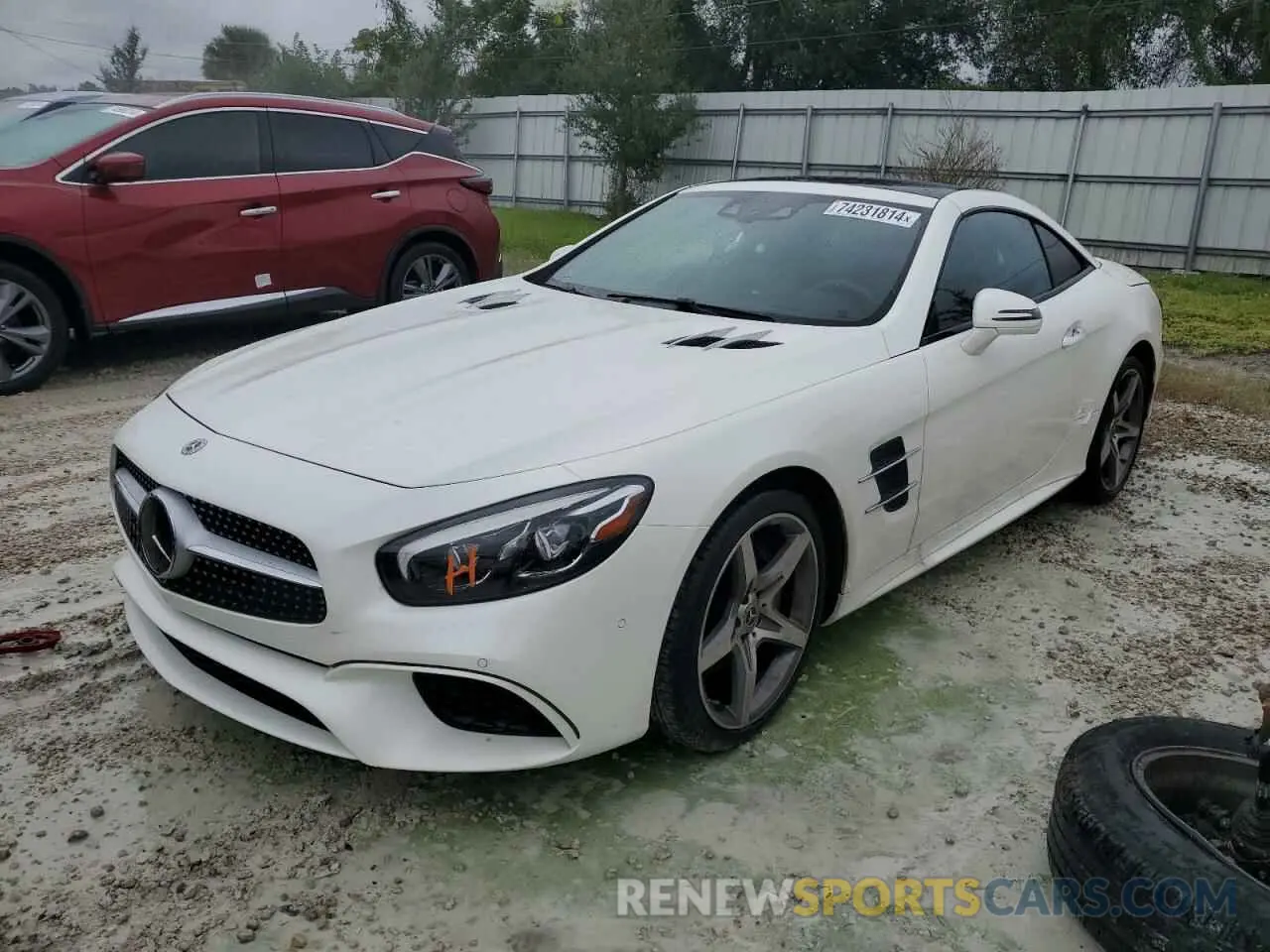 1 Photograph of a damaged car WDDJK7DA9KF055577 MERCEDES-BENZ SL-CLASS 2019