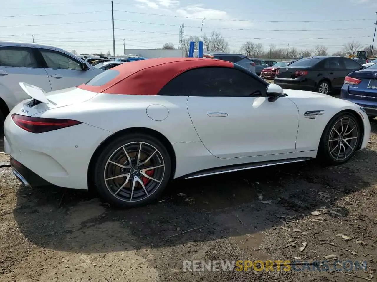 3 Photograph of a damaged car W1KVK8AB9NF011815 MERCEDES-BENZ SL-CLASS 2022