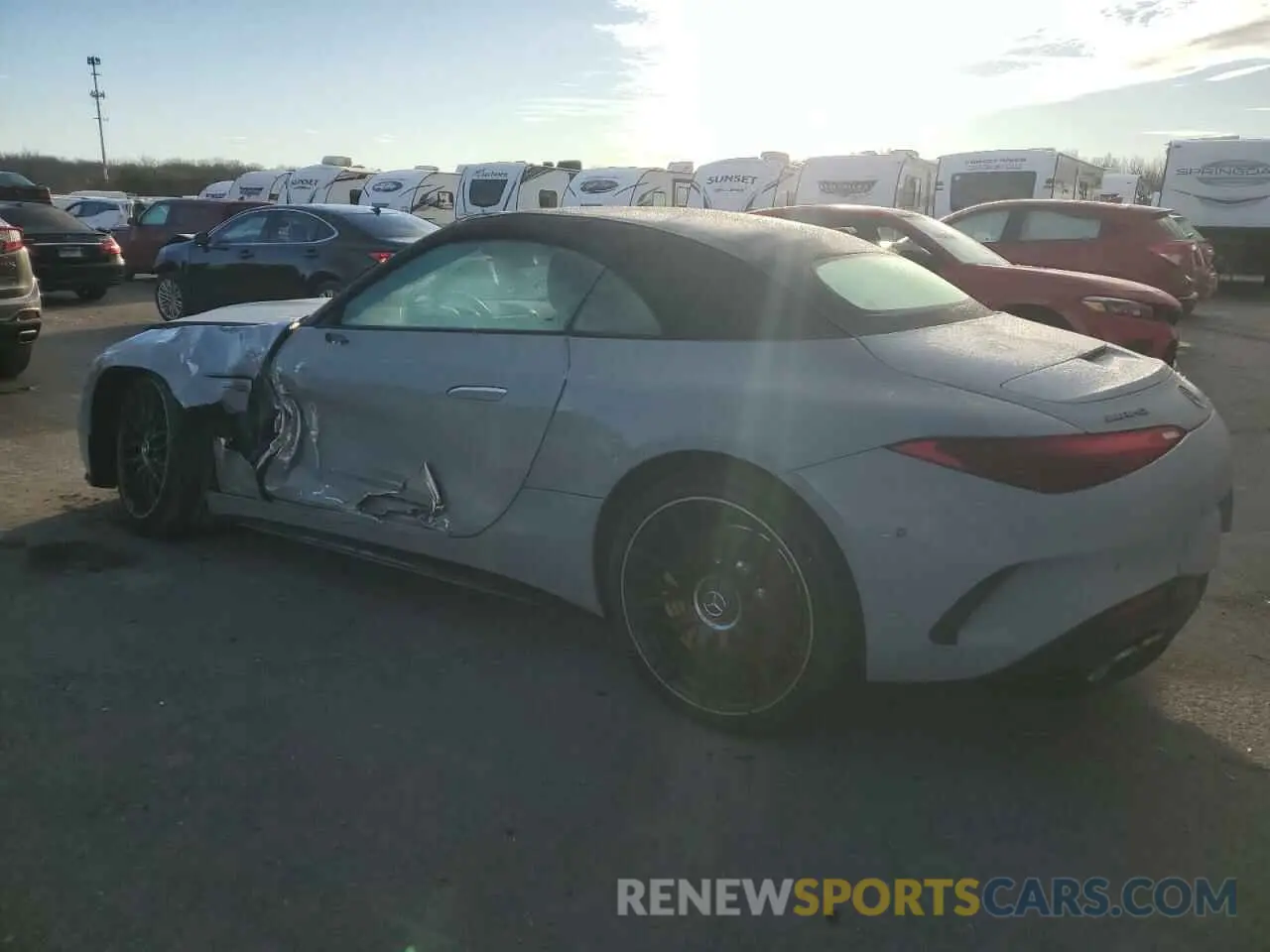 2 Photograph of a damaged car W1KVK8BB5NF001118 MERCEDES-BENZ SL-CLASS 2022