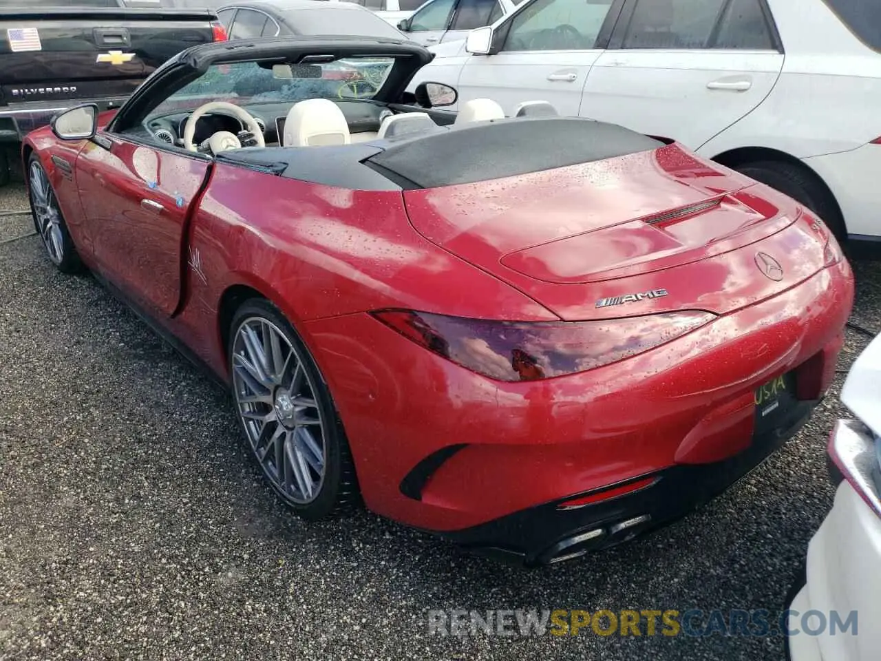 3 Photograph of a damaged car W1KVK8BB8NF005048 MERCEDES-BENZ SL-CLASS 2022
