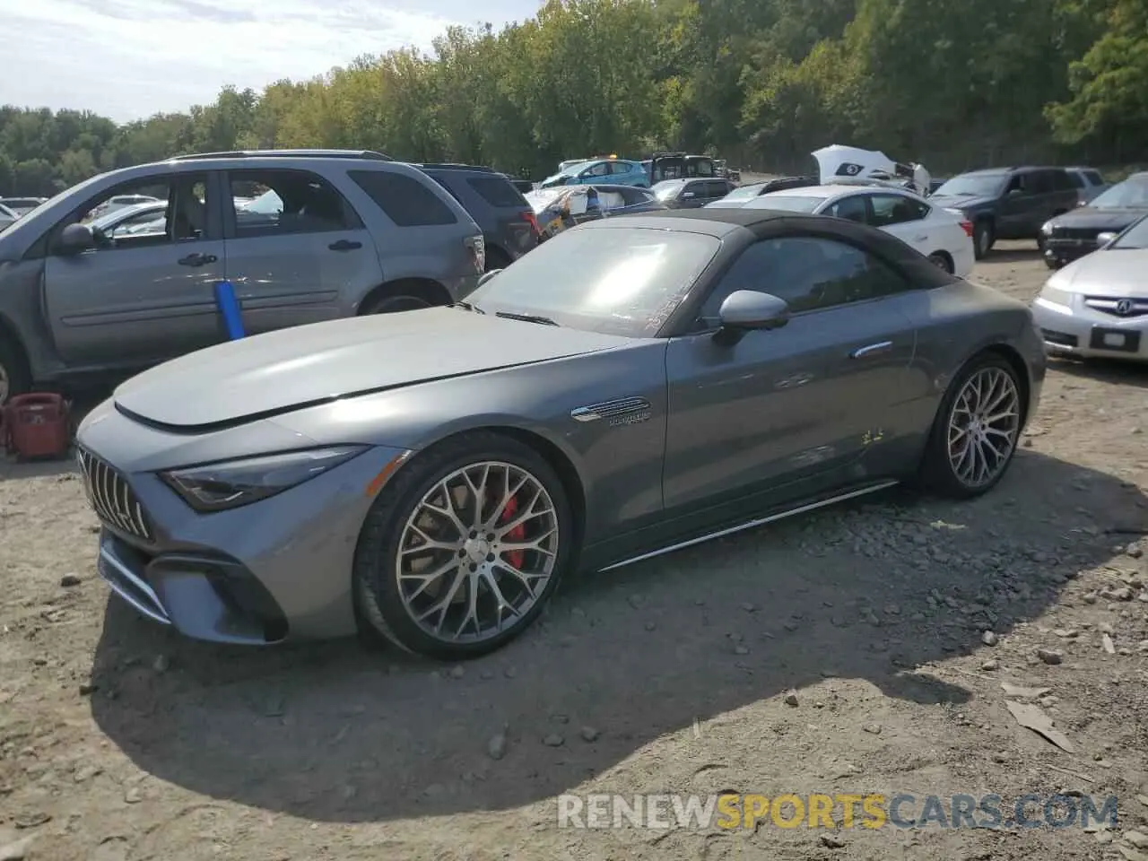 1 Photograph of a damaged car W1KVK8AB3PF013546 MERCEDES-BENZ SL-CLASS 2023