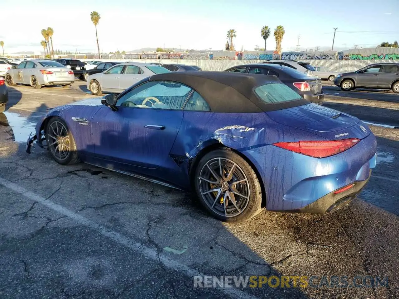 2 Photograph of a damaged car W1KVK8BB8PF013220 MERCEDES-BENZ SL-CLASS 2023