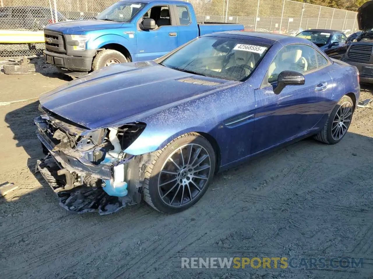 1 Photograph of a damaged car WDDPK3JA8KF158562 MERCEDES-BENZ SLC-CLASS 2019