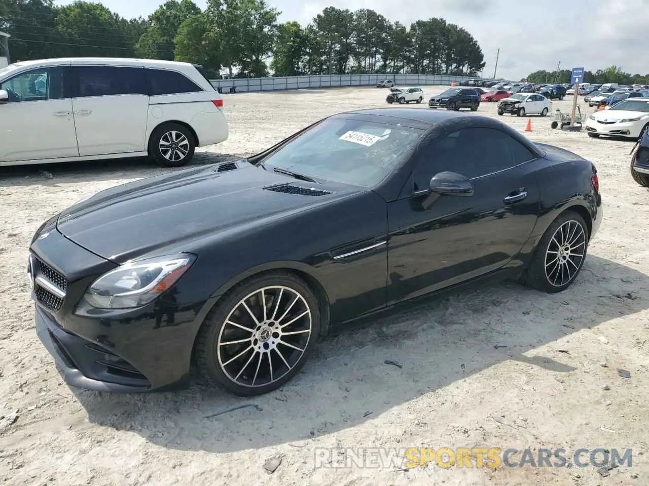 1 Photograph of a damaged car WDDPK3JAXKF160281 MERCEDES-BENZ SLC-CLASS 2019