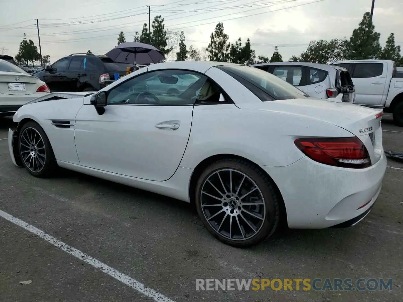 2 Photograph of a damaged car W1KPK3JA9LF172102 MERCEDES-BENZ SLC-CLASS 2020