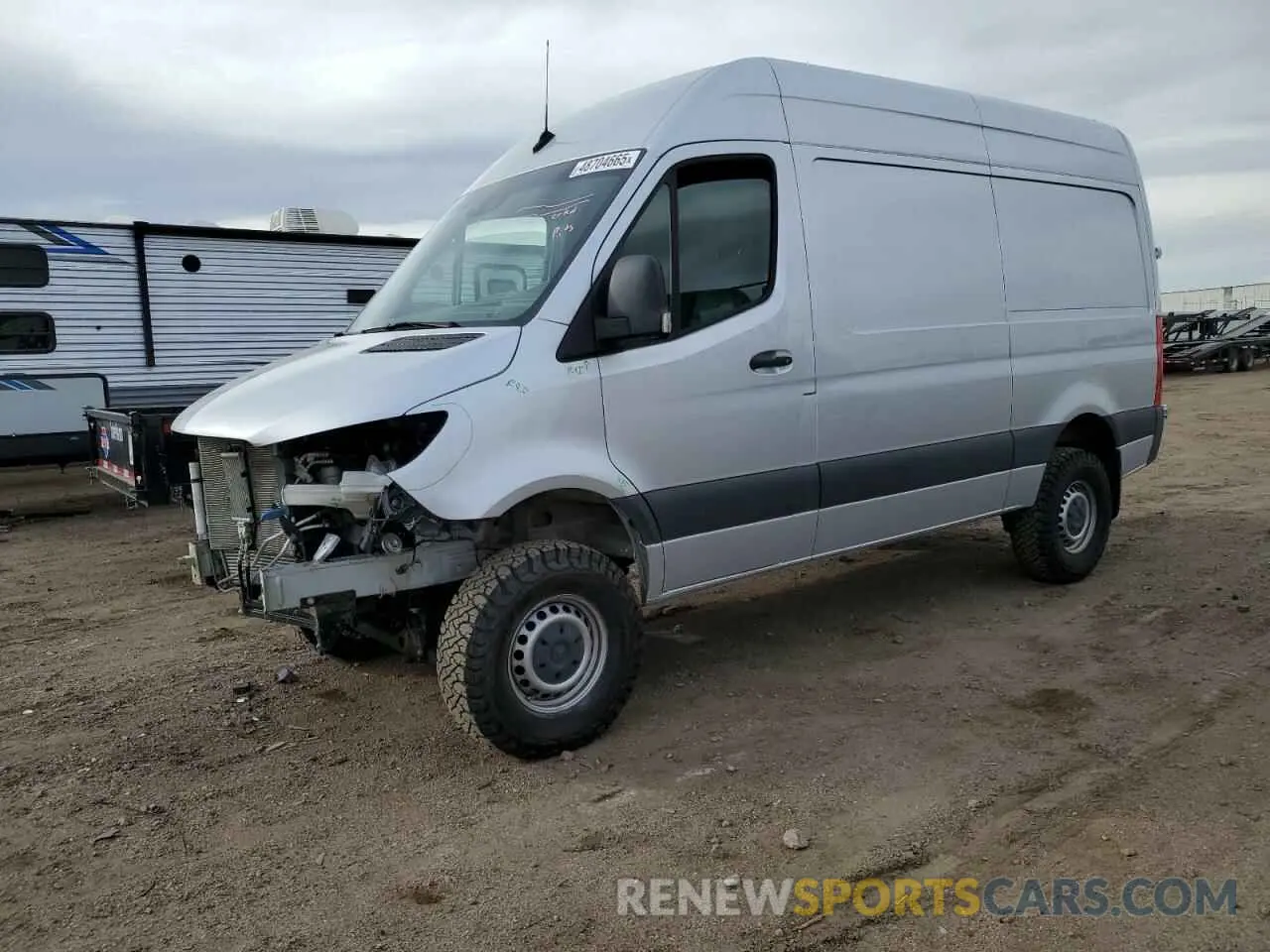 1 Photograph of a damaged car W1W4EBVY6KT017162 MERCEDES-BENZ SPRINTER 2019