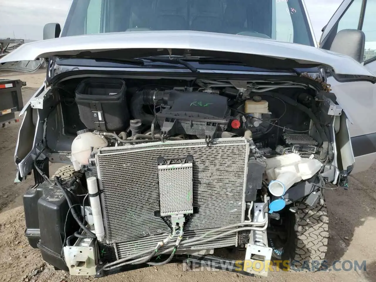 12 Photograph of a damaged car W1W4EBVY6KT017162 MERCEDES-BENZ SPRINTER 2019