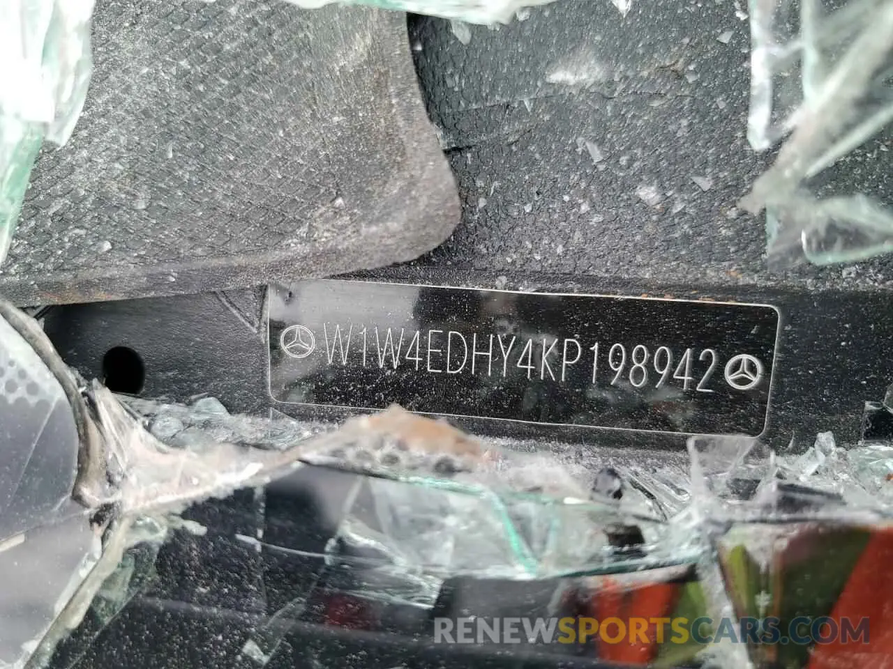 13 Photograph of a damaged car W1W4EDHY4KP198942 MERCEDES-BENZ SPRINTER 2019