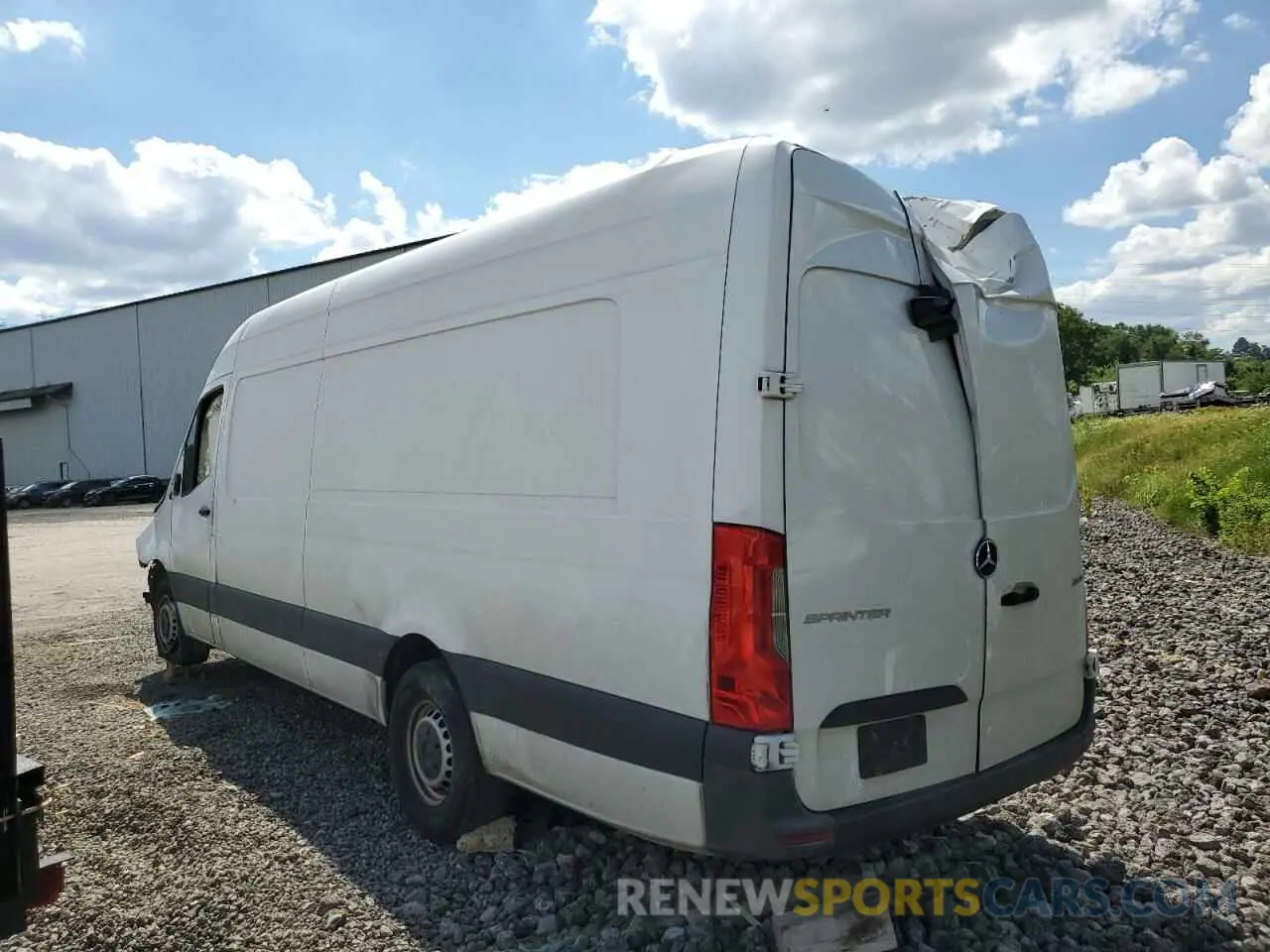 2 Photograph of a damaged car W1W4EDHY4KP198942 MERCEDES-BENZ SPRINTER 2019