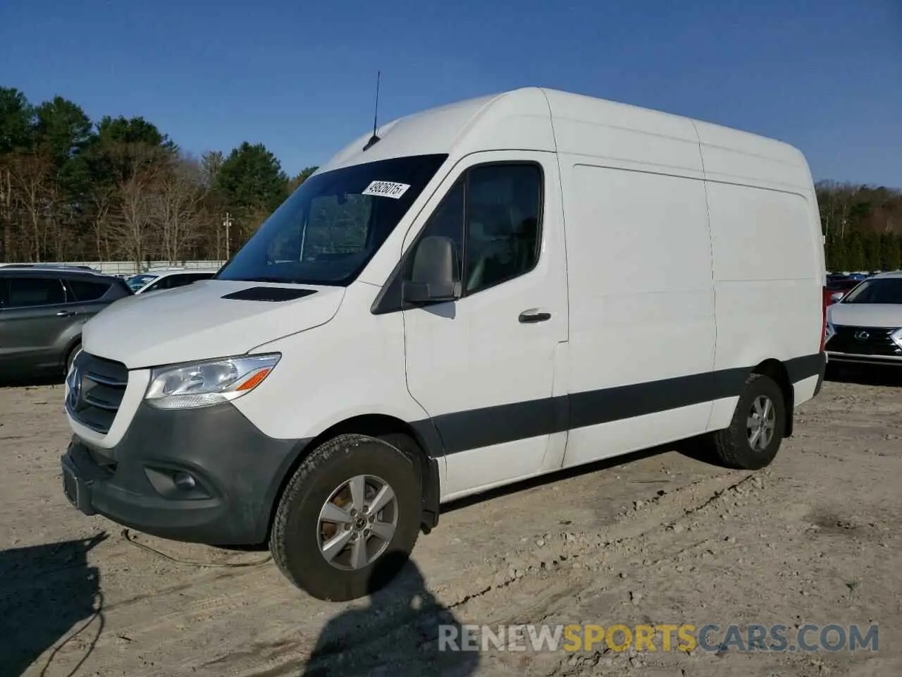 1 Photograph of a damaged car W1Y4EBHY0KP198867 MERCEDES-BENZ SPRINTER 2019