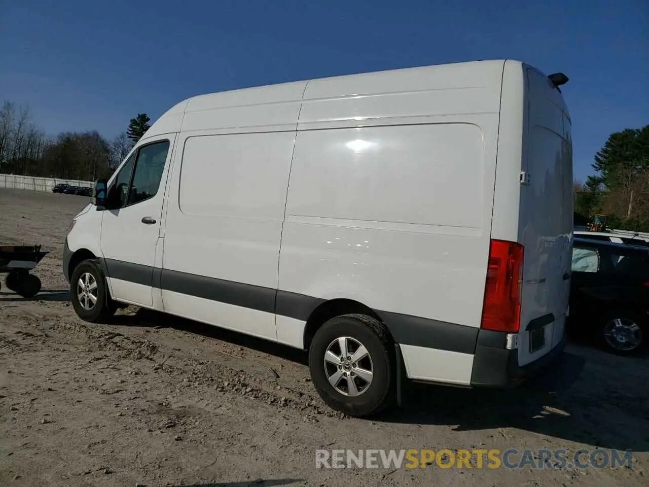 2 Photograph of a damaged car W1Y4EBHY0KP198867 MERCEDES-BENZ SPRINTER 2019