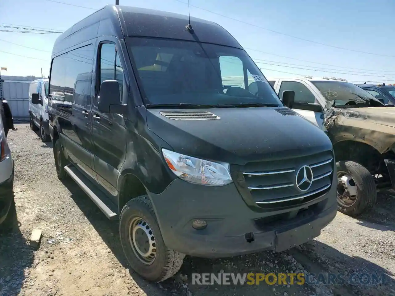 1 Photograph of a damaged car W1Y4EBVY3KP192887 MERCEDES-BENZ SPRINTER 2019