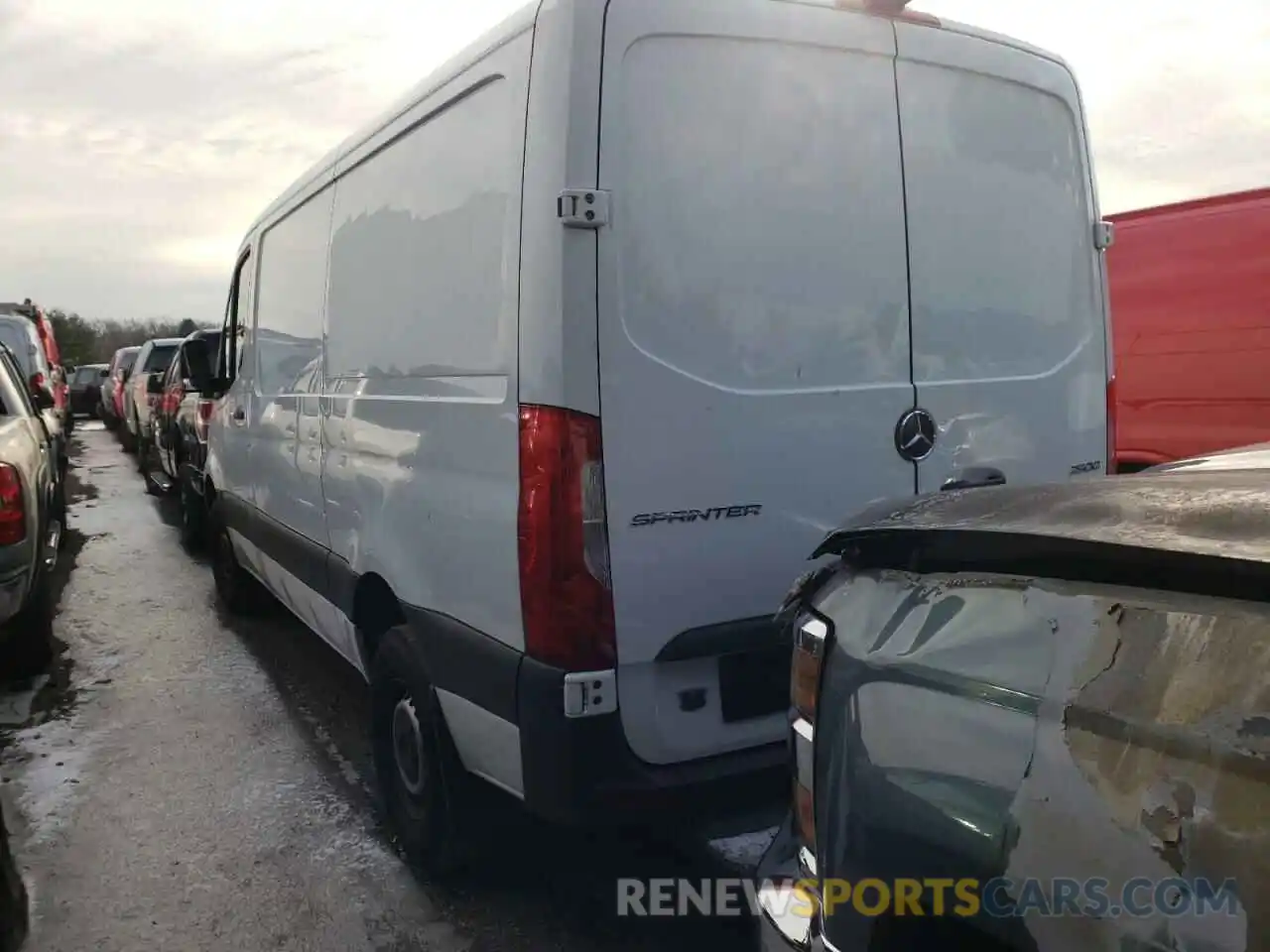 3 Photograph of a damaged car WD3PF0CD2KP047689 MERCEDES-BENZ SPRINTER 2019