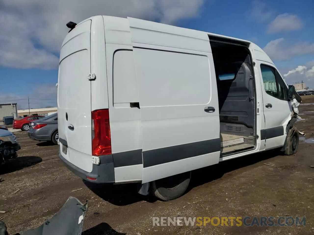 3 Photograph of a damaged car WD3PF0CD5KP162982 MERCEDES-BENZ SPRINTER 2019