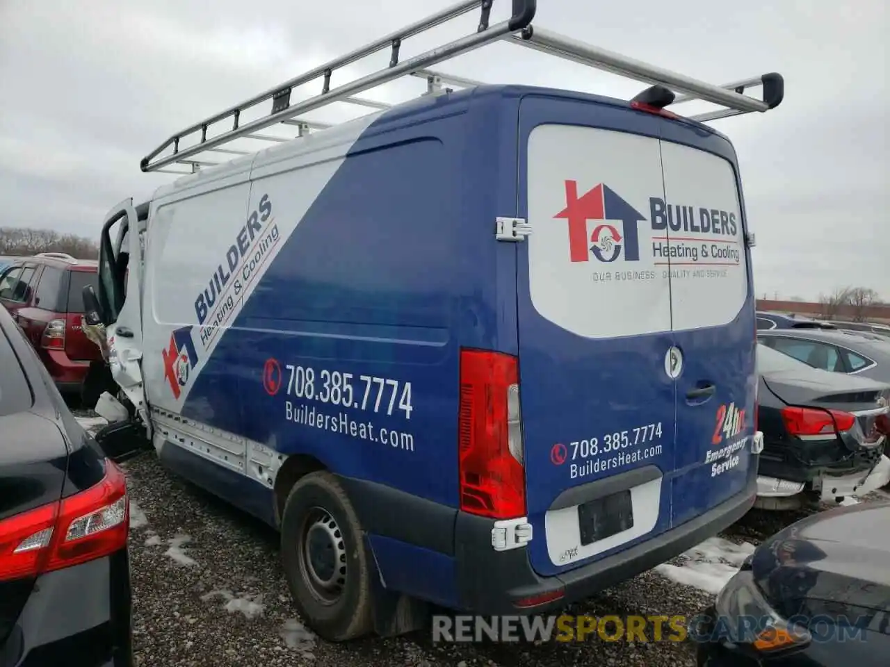 3 Photograph of a damaged car WD3PF0CD8KP073438 MERCEDES-BENZ SPRINTER 2019