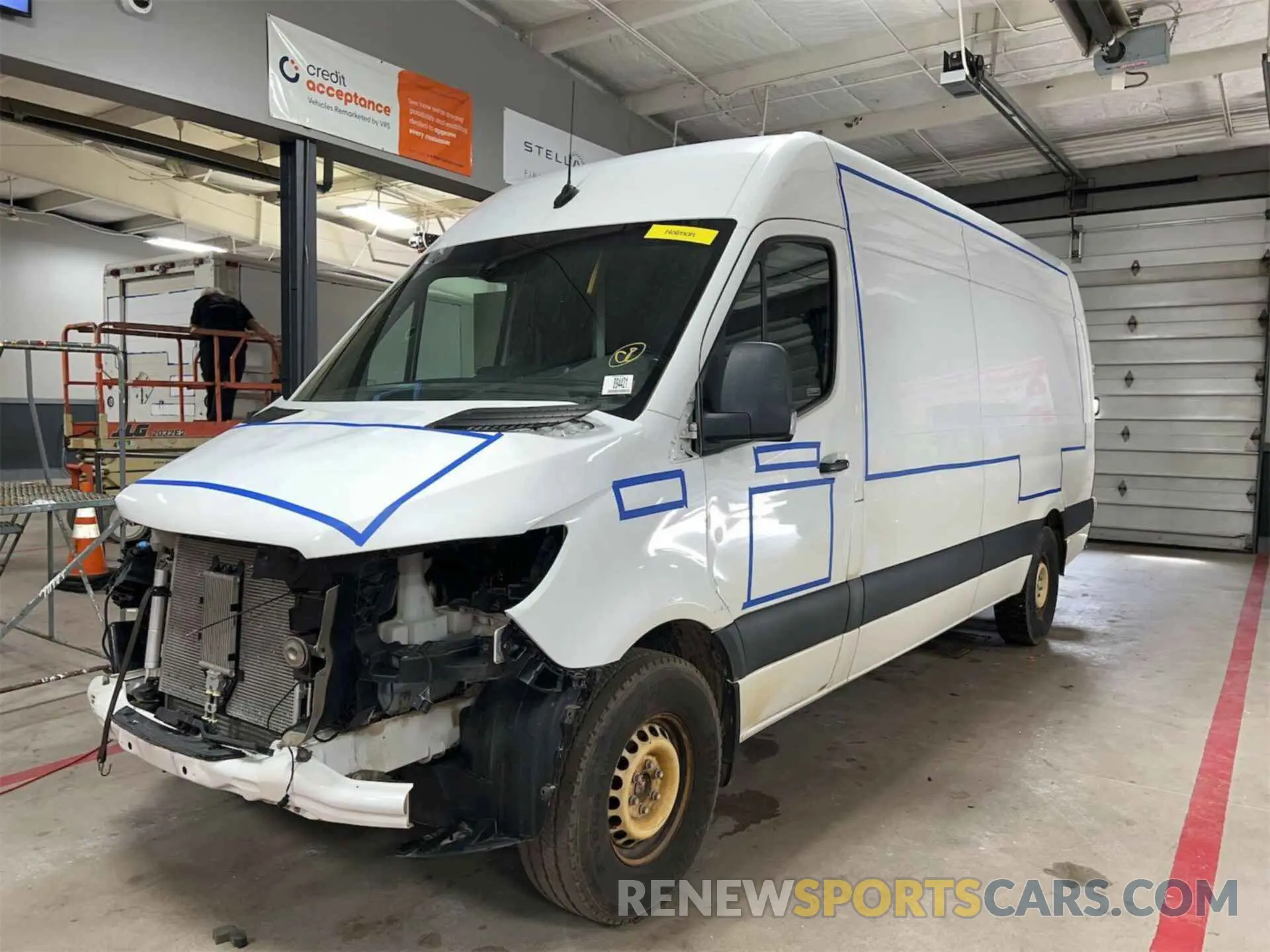 46 Photograph of a damaged car WD3PF1CD1KP050380 MERCEDES-BENZ SPRINTER 2019