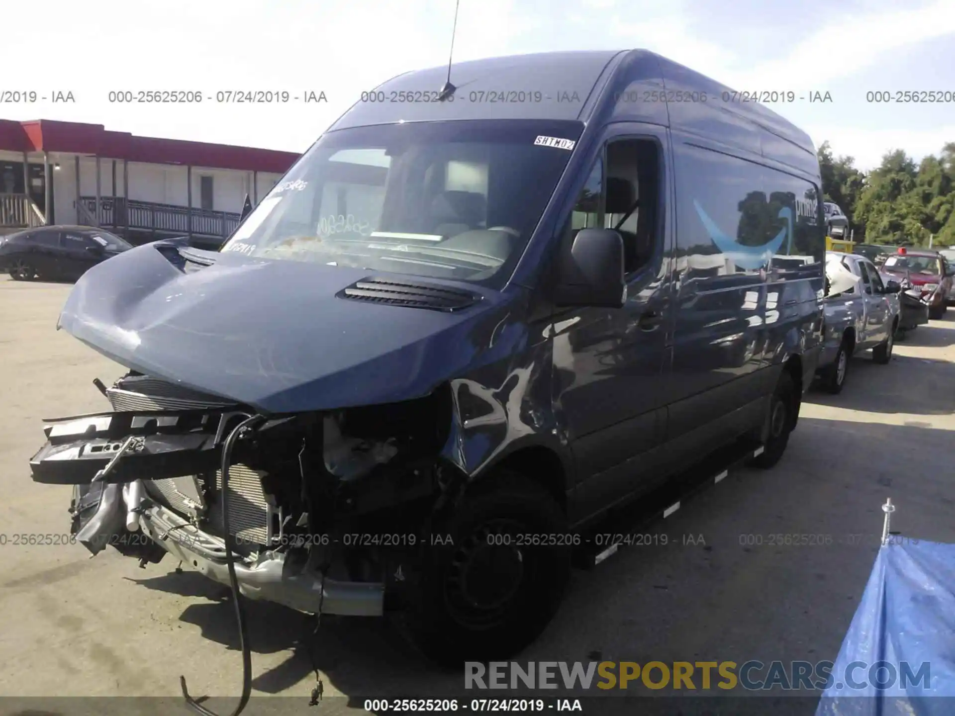 2 Photograph of a damaged car WD4PF0CD1KT004853 MERCEDES-BENZ SPRINTER 2019