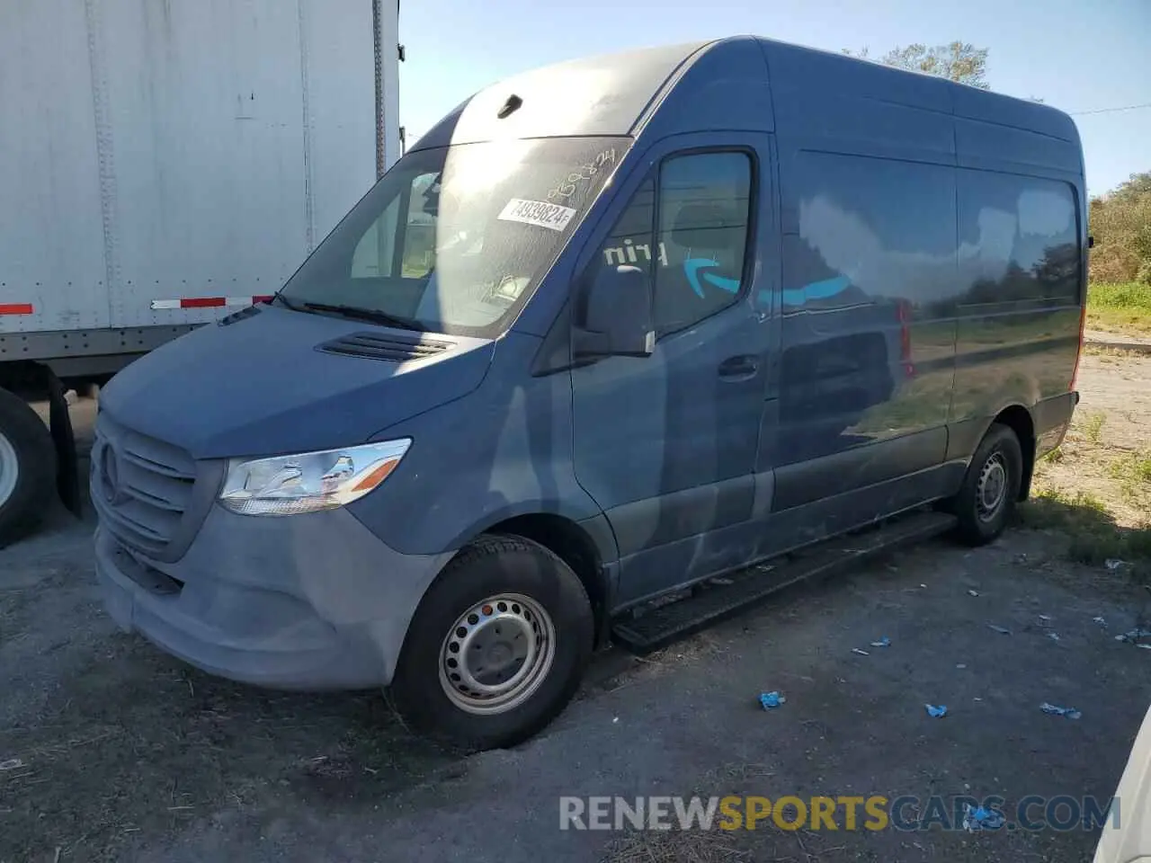 1 Photograph of a damaged car WD4PF0CD5KT004452 MERCEDES-BENZ SPRINTER 2019