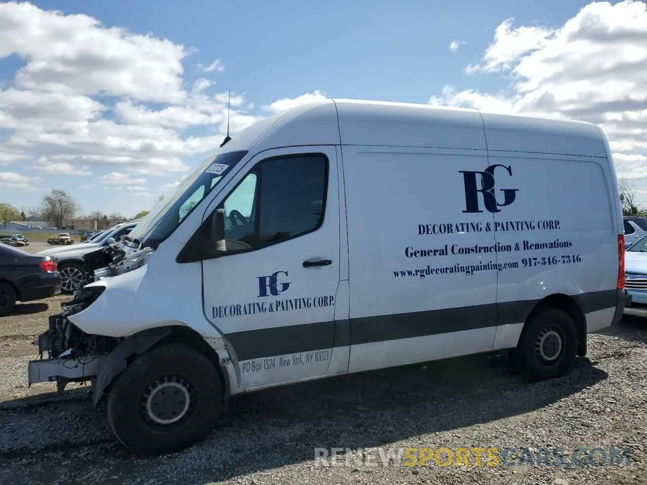 1 Photograph of a damaged car WD4PF0CD6KT000507 MERCEDES-BENZ SPRINTER 2019