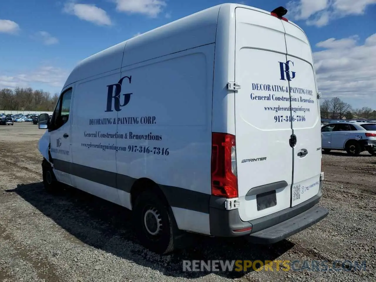 2 Photograph of a damaged car WD4PF0CD6KT000507 MERCEDES-BENZ SPRINTER 2019