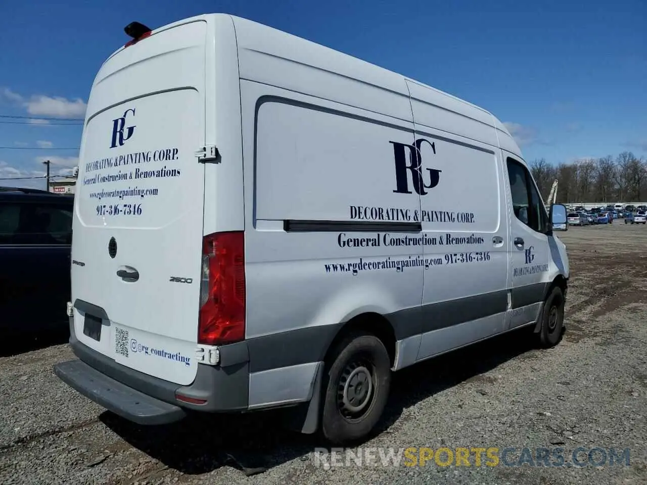 3 Photograph of a damaged car WD4PF0CD6KT000507 MERCEDES-BENZ SPRINTER 2019