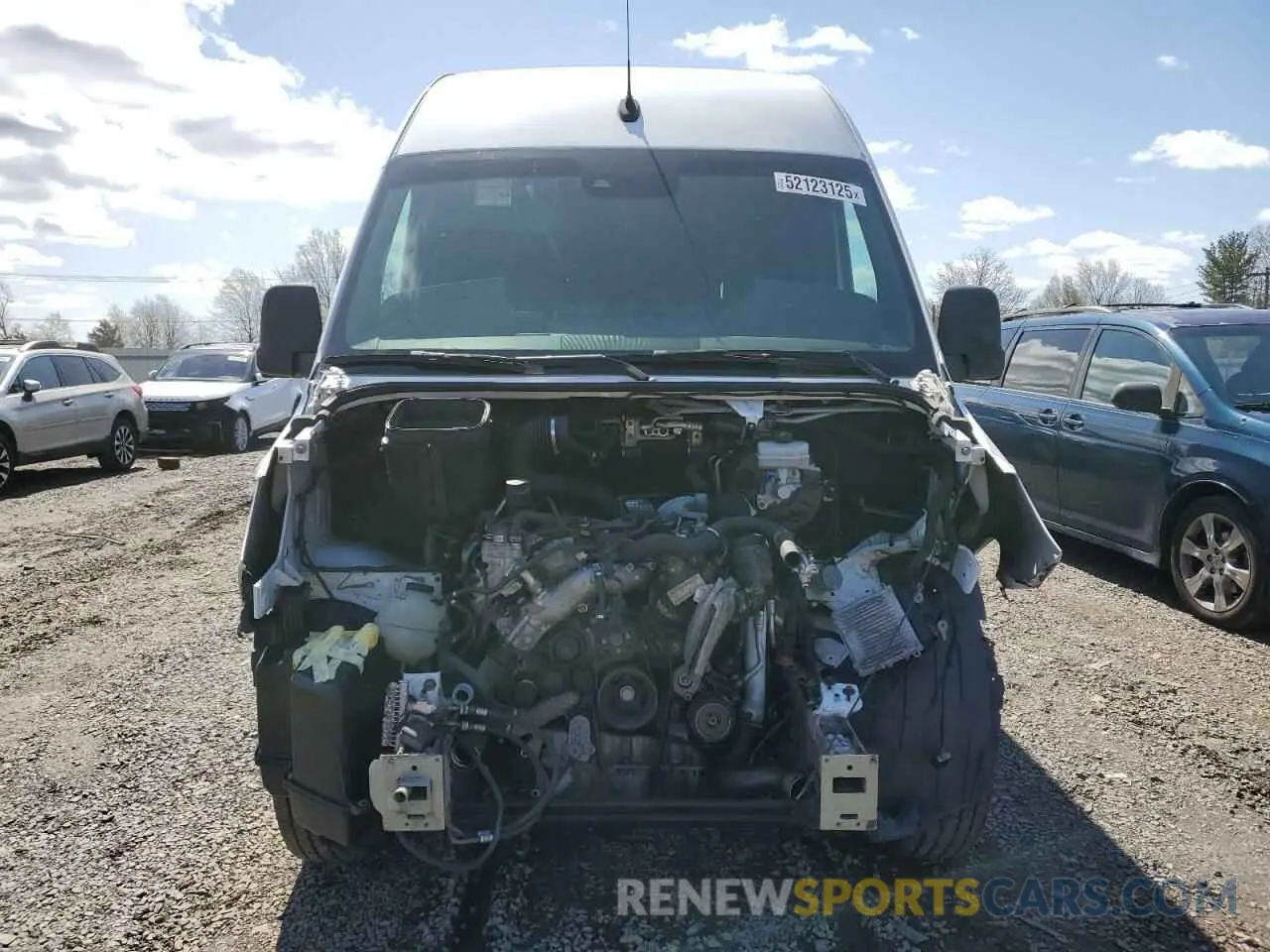 5 Photograph of a damaged car WD4PF0CD6KT000507 MERCEDES-BENZ SPRINTER 2019