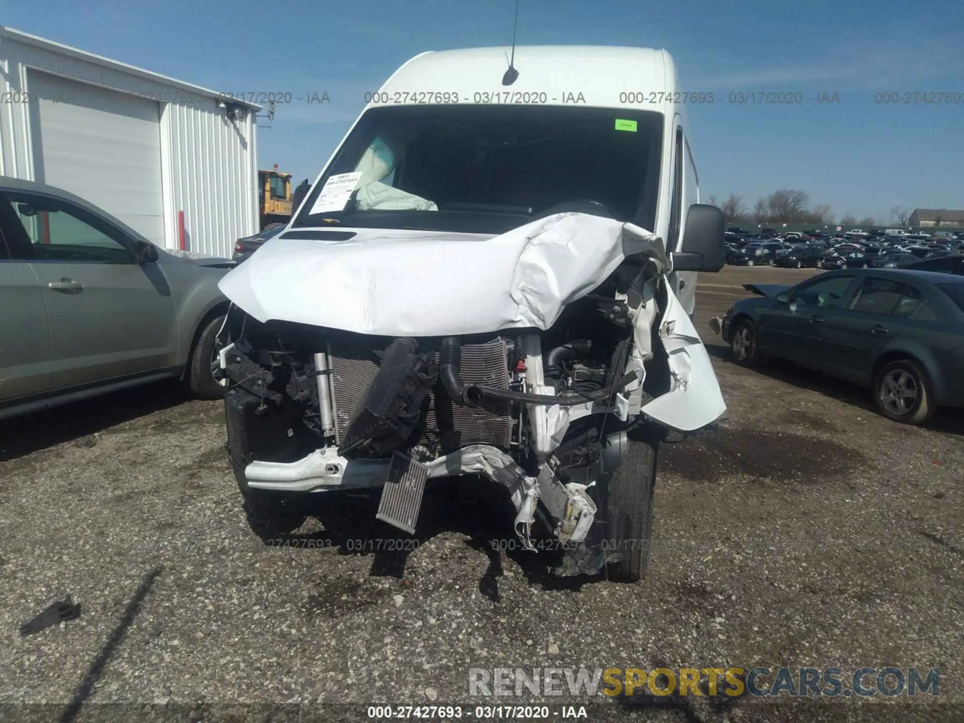 6 Photograph of a damaged car WD4PF1CD1KP085089 MERCEDES-BENZ SPRINTER 2019