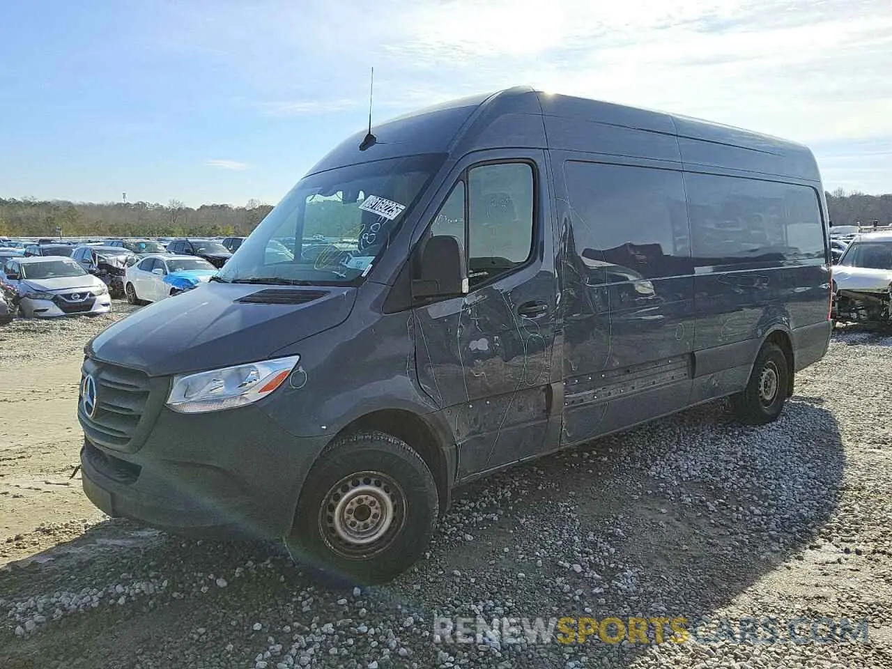 1 Photograph of a damaged car WD4PF1CD1KP147803 MERCEDES-BENZ SPRINTER 2019